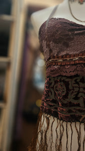 Whimsigoth Halterneck Top