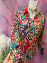 Load image into Gallery viewer, 90s Long Sleeve Blouse