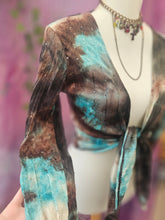 Load image into Gallery viewer, Y2K Fairy Wrap Top