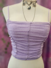 Load image into Gallery viewer, Y2K Fitted Mesh Cami