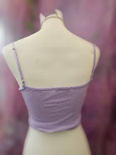 Load image into Gallery viewer, Y2K Fitted Mesh Cami