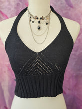 Load image into Gallery viewer, Y2K Halterneck Knit