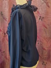 Load image into Gallery viewer, 70s Nylon Whimsigoth Blouse