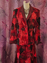 Load image into Gallery viewer, Y2K Velvet Whimsigoth Suit