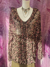 Load image into Gallery viewer, Y2K Mesh Whimsigoth Blouse