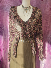 Load image into Gallery viewer, Y2K Mesh Whimsigoth Blouse