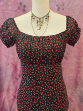 Load image into Gallery viewer, Y2K Floral Milkmaid Dress
