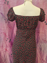 Load image into Gallery viewer, Y2K Floral Milkmaid Dress
