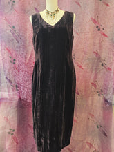 Load image into Gallery viewer, 90s Purple Pinafore Dress