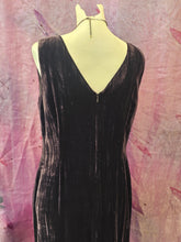 Load image into Gallery viewer, 90s Purple Pinafore Dress