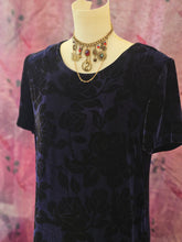 Load image into Gallery viewer, 90s Velvet Monsoon Dress