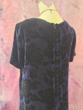 Load image into Gallery viewer, 90s Velvet Monsoon Dress