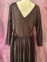 Load image into Gallery viewer, 90s Black Whimsigoth Dress