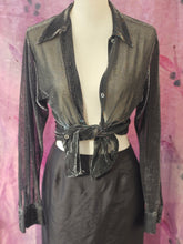 Load image into Gallery viewer, Y2K Taffeta Maxi Skirt