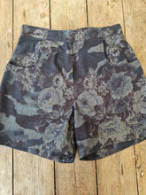 Load image into Gallery viewer, Vintage Denim Floral Shorts