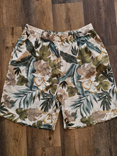 Load image into Gallery viewer, Vintage Botanical Silk Shorts