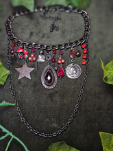 Load image into Gallery viewer, 'Whimsigoth' Treasure Charm Choker