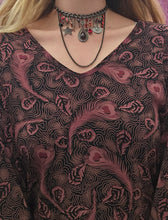 Load image into Gallery viewer, Y2K Peacock Print Top