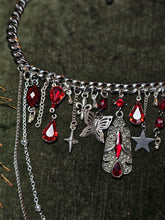 Load image into Gallery viewer, 'Whimsigoth' Treasure Charm Choker