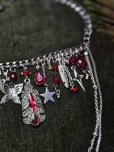 Load image into Gallery viewer, 'Whimsigoth' Treasure Charm Choker