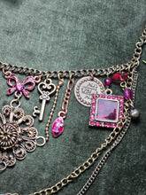 Load image into Gallery viewer, 'Romantic' Treasure Charm Choker
