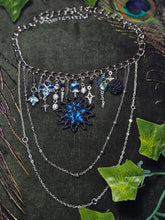 Load image into Gallery viewer, 'Midnight' Treasure Charm Choker