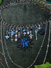 Load image into Gallery viewer, 'Midnight' Treasure Charm Choker