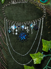Load image into Gallery viewer, 'Midnight' Treasure Charm Choker