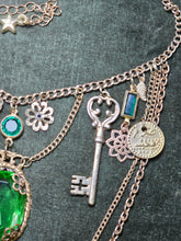 Load image into Gallery viewer, 'Green Goddess' Treasure Charm Choker
