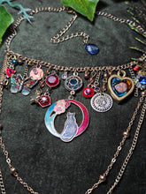 Load image into Gallery viewer, 'Cat Lady' Treasure Charm Choker