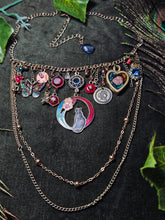 Load image into Gallery viewer, 'Cat Lady' Treasure Charm Choker