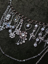 Load image into Gallery viewer, 'Sparkle' Treasure Charm Choker