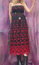 Load image into Gallery viewer, Vintage Boned Whimsigoth Dress
