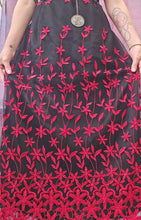 Load image into Gallery viewer, Vintage Boned Whimsigoth Dress