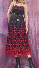 Load image into Gallery viewer, Vintage Boned Whimsigoth Dress