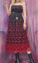 Load image into Gallery viewer, Vintage Boned Whimsigoth Dress