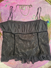 Load image into Gallery viewer, Y2K Boned Milkmaid Cami/ Corset