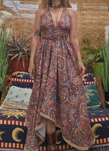 Load image into Gallery viewer, Paisley Festival Dress