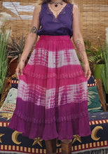 Load image into Gallery viewer, Y2K Tie Dye Midi Skirt