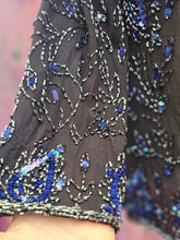 Load image into Gallery viewer, Vintage Beaded Viscose Blouse