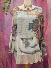 Load image into Gallery viewer, Y2K Peplum Whimsy Tunic