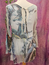 Load image into Gallery viewer, Y2K Peplum Whimsy Tunic