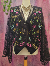 Load image into Gallery viewer, Vintage Embroidered Whimsy Waistcoat