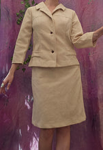 Load image into Gallery viewer, 50s/60s Crimplene Suit