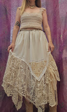 Load image into Gallery viewer, Handmade Asymmetrical Boho Skirt