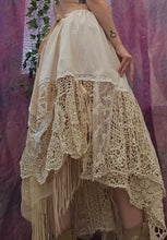 Load image into Gallery viewer, Handmade Asymmetrical Boho Skirt