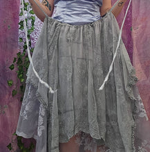 Load image into Gallery viewer, Handmade Asymmetrical Fairy Skirt