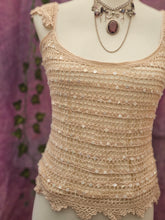 Load image into Gallery viewer, Y2K Crochet Fairy Cami