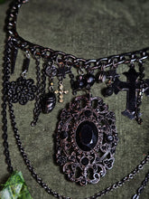 Load image into Gallery viewer, 'Gothic' Treasure Charm Choker