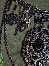 Load image into Gallery viewer, 'Gothic' Treasure Charm Choker